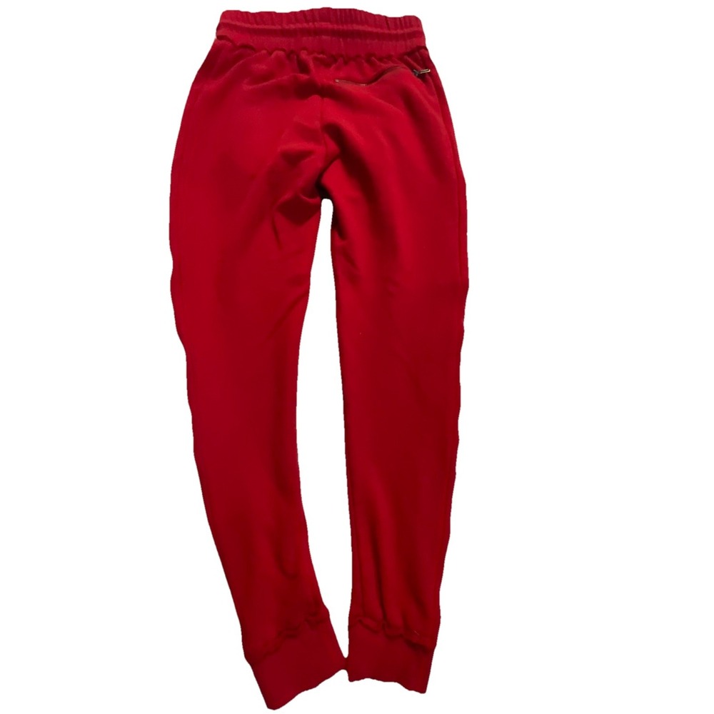 LF The Brand Joggers Sweatpants Women's XS Red EUC Hip Hop Streetwear Urban - Picture 8 of 11